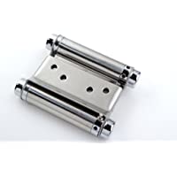 Young Schwinn Design - Bisagra para puertas de vaivén (1 unidad- acero inoxidable- 75 mm)